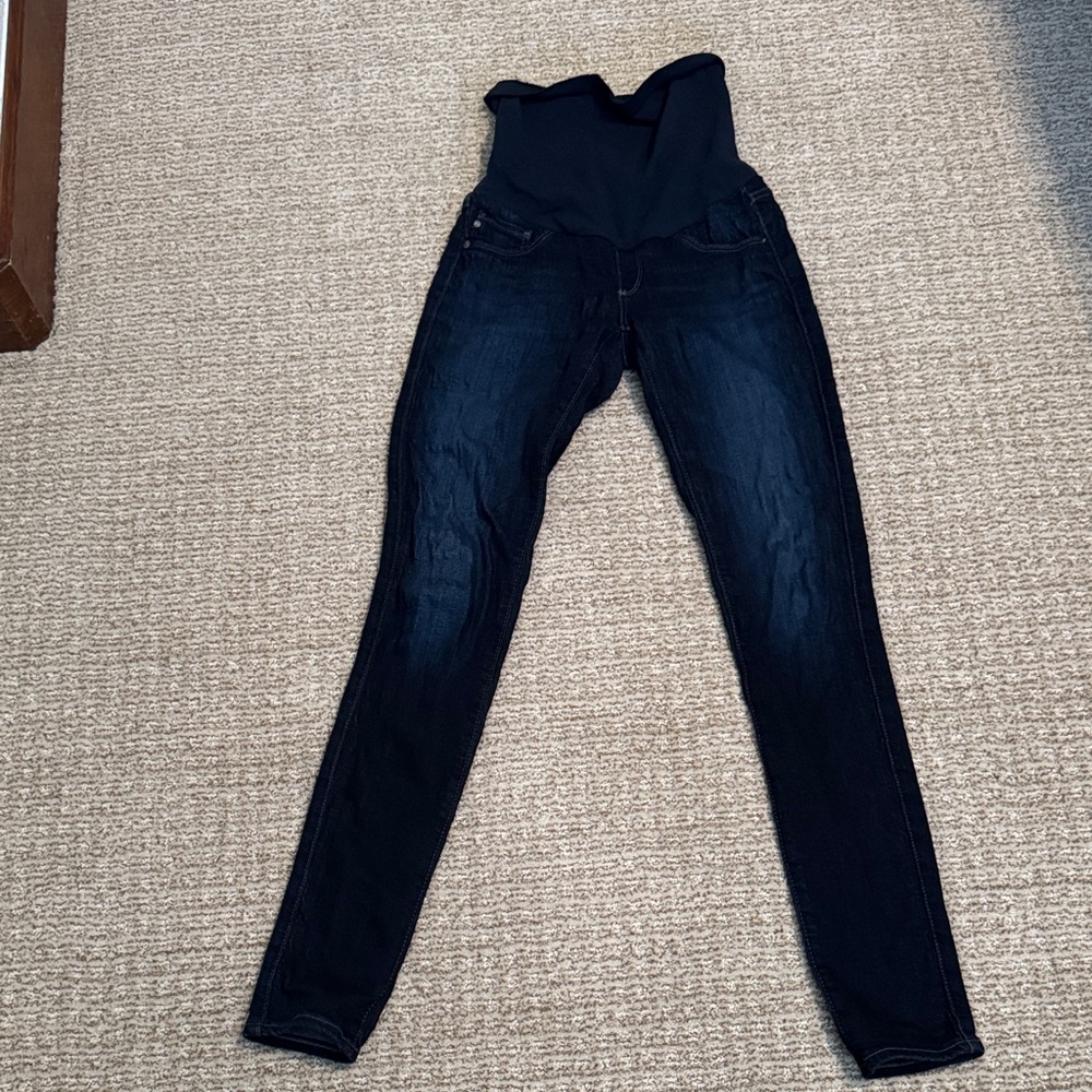 AG Adriano Goldschmied Dark Indigo Jeans - Maternity